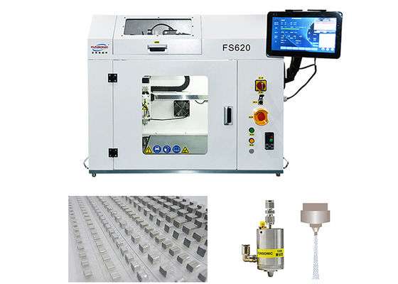Technologie de revêtement par pulvérisation par ultrasons pour l'écranage des EMI