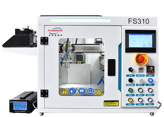 Machine de revêtement par pulvérisation à ultrasons avec fréquence 20-200KHz 1-15W Puissance et 95% d'uniformité pour le film mince PEM