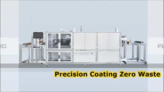 Pulvérisation de précision de machine de revêtement ultrasonique petit à petit